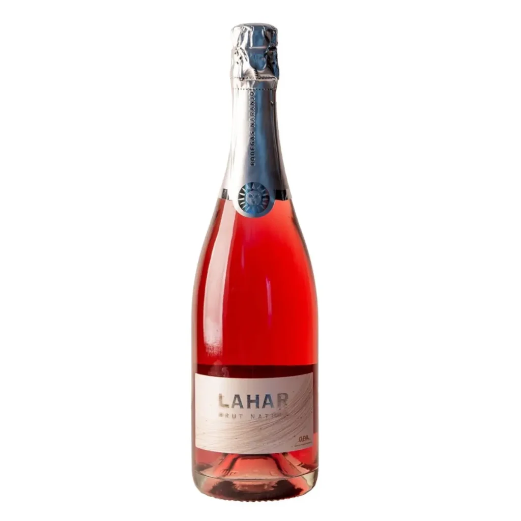 Vino rosado espumoso Lahar Brut Nature