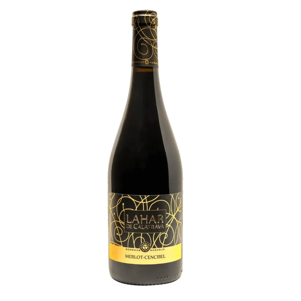 Vino tinto Lahar de Calatrava merlot cencibel